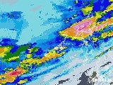 2021年08月14日の長崎県(五島列島)の雨雲レーダー