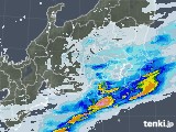 2021年08月15日の関東・甲信地方の雨雲レーダー