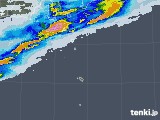 2021年08月15日の東京都(伊豆諸島)の雨雲レーダー