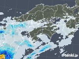 2021年08月16日の四国地方の雨雲レーダー