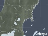 2021年08月16日の宮城県の雨雲レーダー