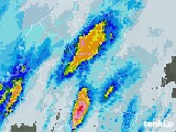 雨雲レーダー(2021年08月17日)