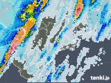 2021年08月17日の三重県の雨雲レーダー