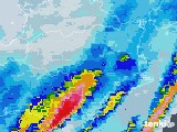 2021年08月17日の徳島県の雨雲レーダー