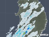 雨雲レーダー(2021年08月18日)