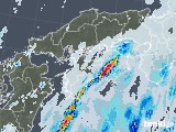 2021年08月19日の四国地方の雨雲レーダー