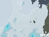 2021年08月19日の富山県の雨雲レーダー
