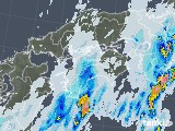 2021年08月20日の四国地方の雨雲レーダー