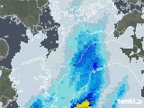 2021年08月20日の愛媛県の雨雲レーダー