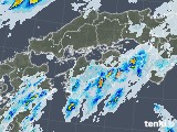 2021年08月21日の四国地方の雨雲レーダー