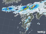 2021年08月22日の九州地方の雨雲レーダー