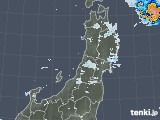 雨雲レーダー(2021年08月23日)