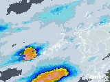 2021年09月10日の長崎県(五島列島)の雨雲レーダー