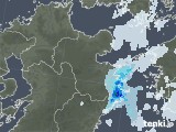 2021年09月21日の大分県の雨雲レーダー