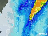 2021年10月01日の神奈川県の雨雲レーダー