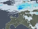 2021年10月04日の道央の雨雲レーダー