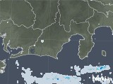 2021年10月07日の静岡県の雨雲レーダー