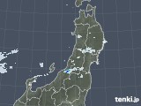 2021年10月08日の東北地方の雨雲レーダー