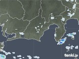2021年10月09日の静岡県の雨雲レーダー