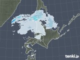 2021年10月10日の北海道地方の雨雲レーダー