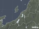 2021年10月10日の新潟県の雨雲レーダー