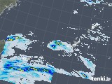 2021年10月11日の沖縄地方の雨雲レーダー