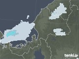 2021年10月11日の福井県の雨雲レーダー