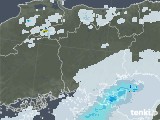 2021年10月11日の岡山県の雨雲レーダー