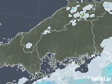 2021年10月11日の広島県の雨雲レーダー