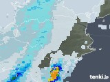 2021年10月11日の徳島県の雨雲レーダー