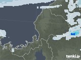 2021年10月12日の福井県の雨雲レーダー