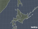 2021年10月13日の北海道地方の雨雲レーダー