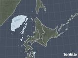 2021年10月14日の北海道地方の雨雲レーダー