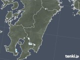 2021年10月14日の宮崎県の雨雲レーダー