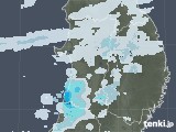雨雲レーダー(2021年10月15日)