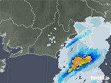 2021年10月16日の静岡県の雨雲レーダー