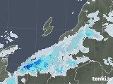 2021年10月17日の新潟県の雨雲レーダー