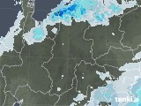 2021年10月17日の長野県の雨雲レーダー