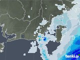 2021年10月17日の静岡県の雨雲レーダー