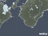 2021年10月17日の和歌山県の雨雲レーダー