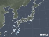 雨雲レーダー(2021年10月18日)