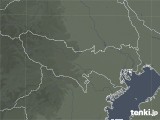 2021年10月18日の東京都の雨雲レーダー