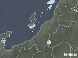 2021年10月18日の新潟県の雨雲レーダー