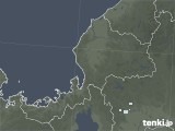 2021年10月18日の福井県の雨雲レーダー