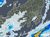 2021年10月19日の関東・甲信地方の雨雲レーダー