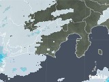 2021年10月19日の静岡県の雨雲レーダー