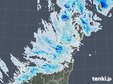 2021年10月20日の東北地方の雨雲レーダー