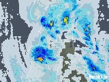 2021年10月20日の青森県の雨雲レーダー