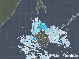 2021年10月21日の北海道地方の雨雲レーダー