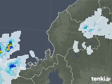 2021年10月22日の福井県の雨雲レーダー